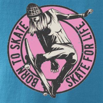 Skate girl pink