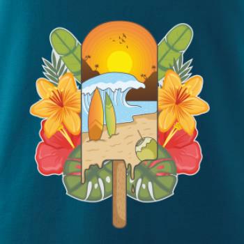 Léto, nanuk, moře, pláž