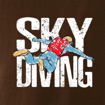 Skydiving nápis
