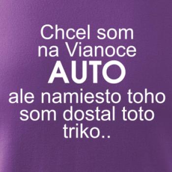 Chcel som na Vianoce auto