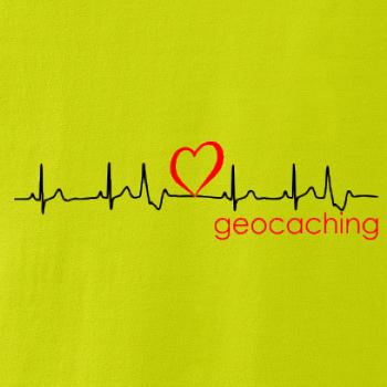 Moje srdce bije pre Geocaching -Text