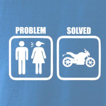 Problém cestná motorka