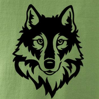 Hlava vlka čiernobiela (Hana-creative)