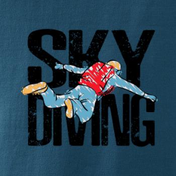 Skydiving nápis Skydiving nápis