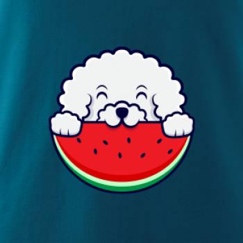 Bišónik s melónom