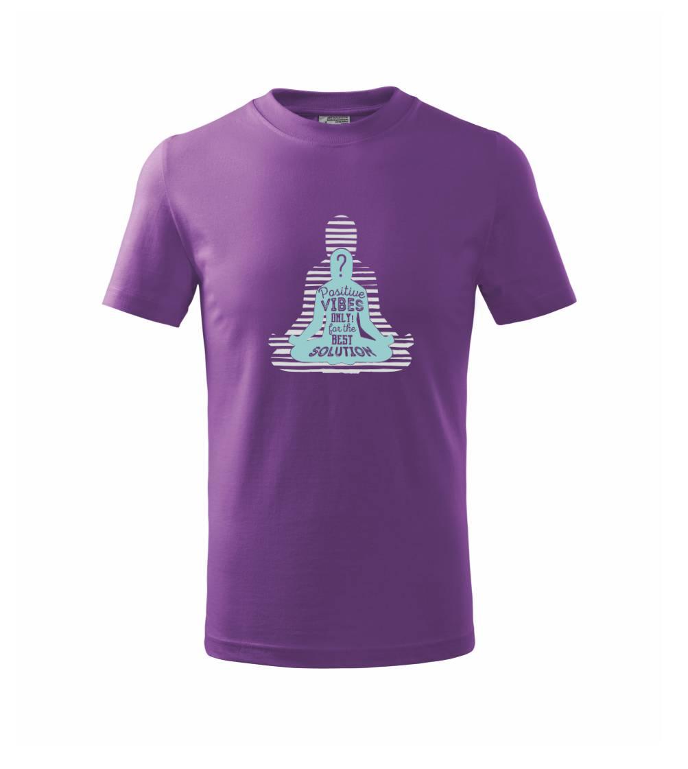 Joga - think positive sivá