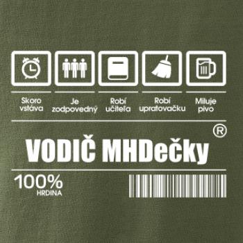 Čiarový kód - Vodič MHDečky / Vodička MHDečky
