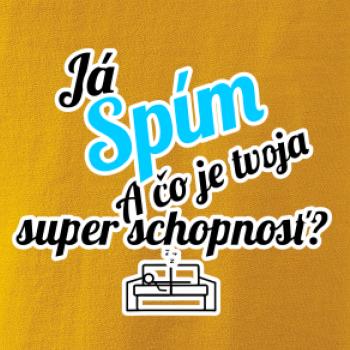 Já spím - tvoja super schopnosť - šikmý