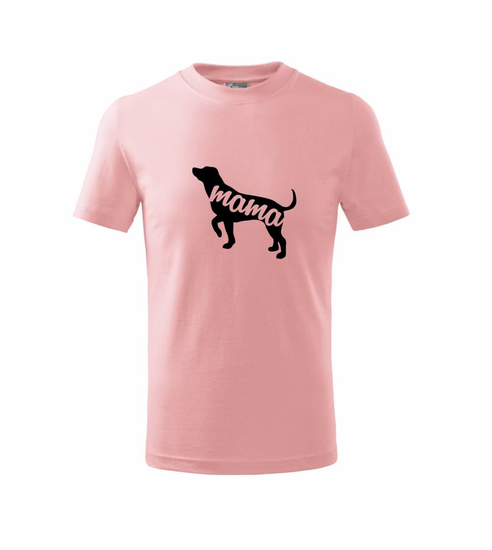 Labradorský retriever mama obrys