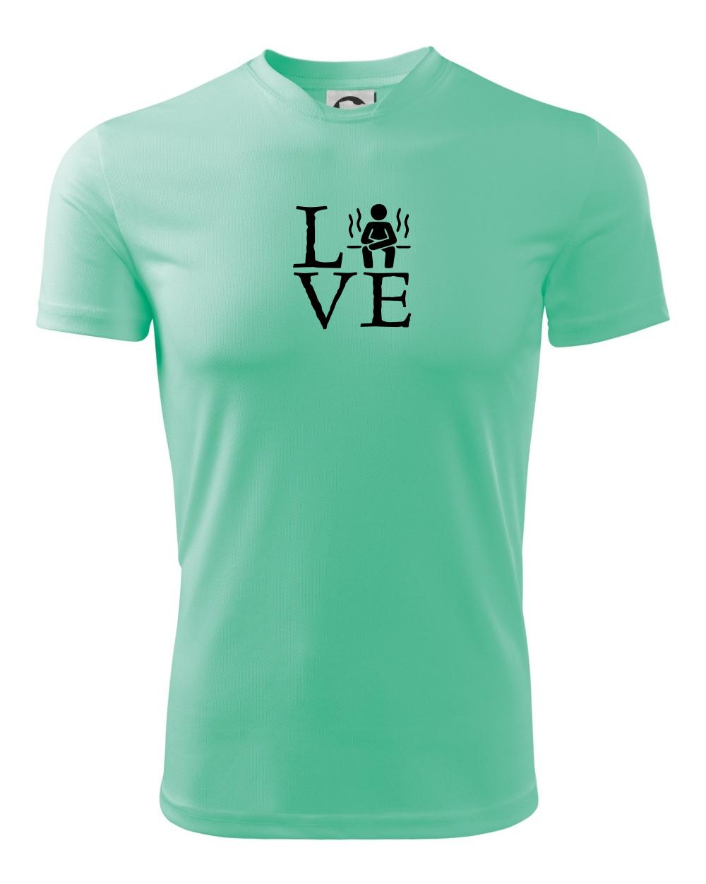 Love sauna - Detské tričko športové