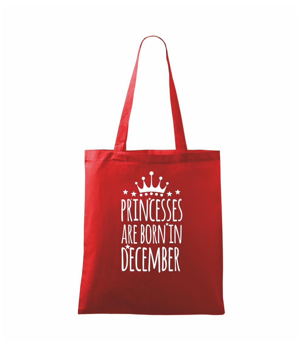 Princesses are born in December