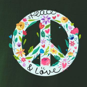 Peace and love symbol