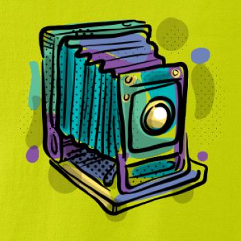 Foťák farebný starý - jedna šošovka Foťák farebný starý - jedna šošovka