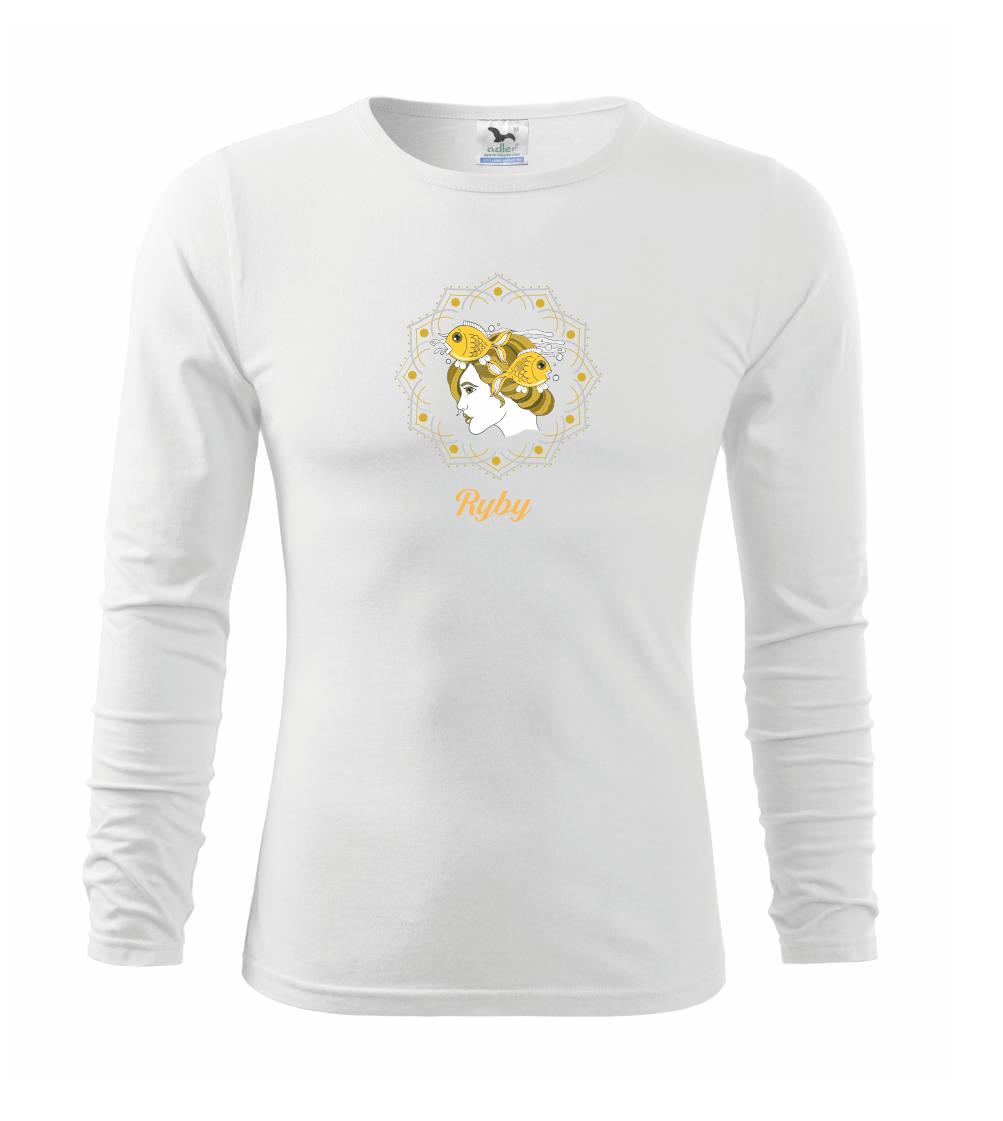 Tričká ryby - Znamenie ženy - Ryby SK (Pecka design) - Tričko detské Long Sleeve