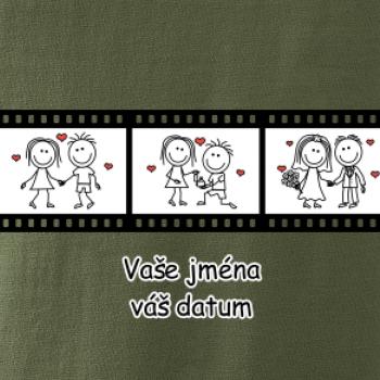 Svatební den - váš nápis (Hana-creative)