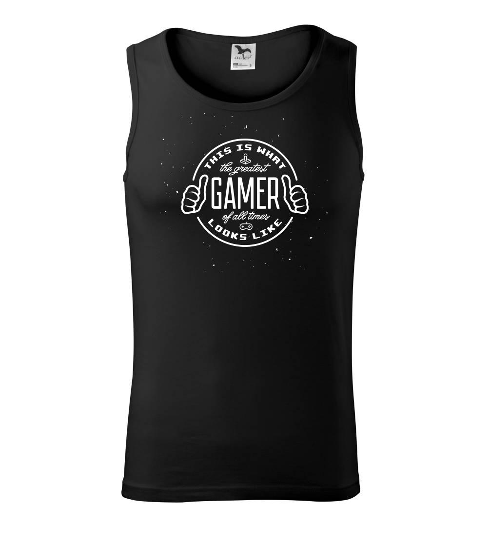 Tričká pre ajťákov - Look like Greatest gamer - Tielko pánske Core