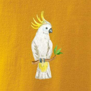 Papagáj Kakadu kreslený