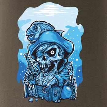 Lebka potápač poklad