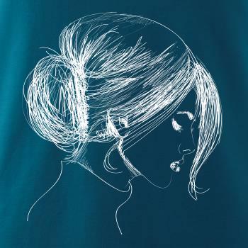 Ručne maľovaná žena Ručne maľovaná žena