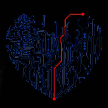 Tlačený spoj srdce