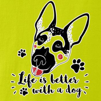 German shepherd - life is a better with dog German shepherd - life is a better with dog