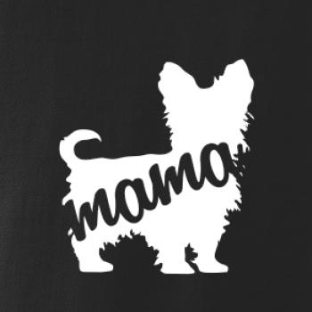 Yorkšírský teriér mama obrys