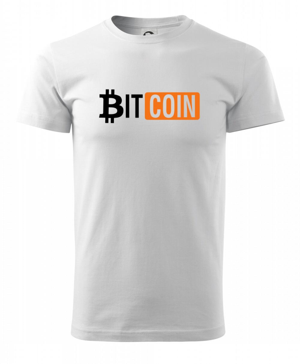 Bitcoin nápis Bitcoin nápis