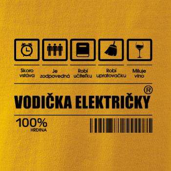 Čiarový kód - Vodič električky / vodička električky