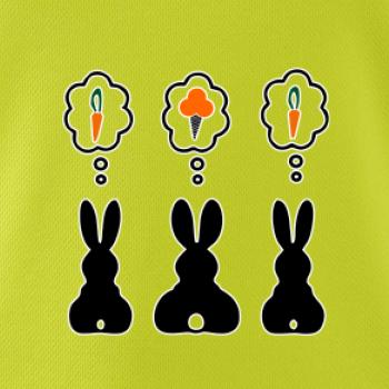 Králici premýšľajú, čo by zožrali