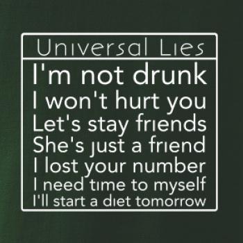 Universal Lies