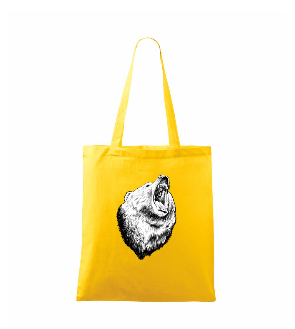 Medveď trošku naštvaný