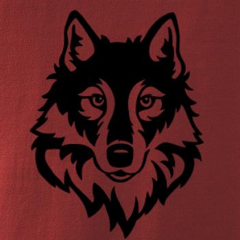 Hlava vlka čiernobiela (Hana-creative)