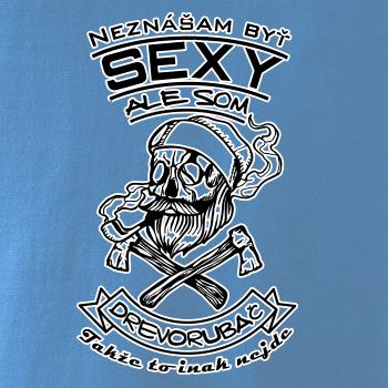 Neznášam byť sexy - drevorubač