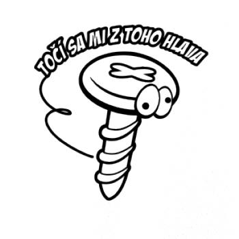 Točí sa mi z toho hlava