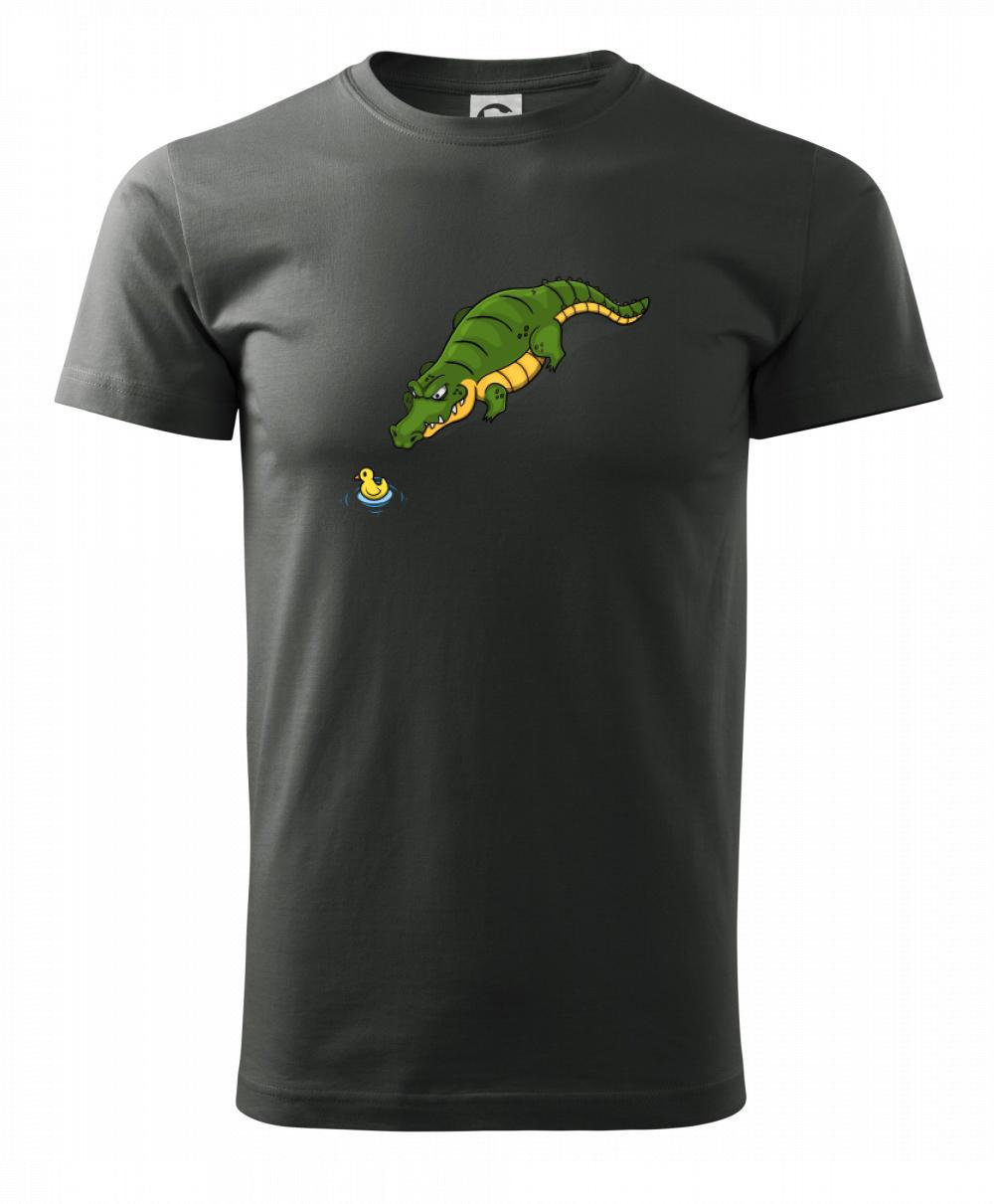 Krokodíl zelený s kačičkou Krokodíl zelený s kačičkou