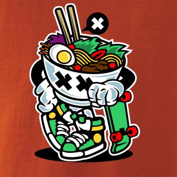 Saláťák na skejtu