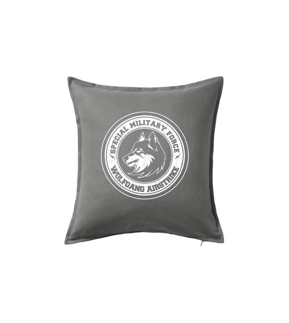 Tričká s vlkom - Wolf smf - Vankúš 50x50