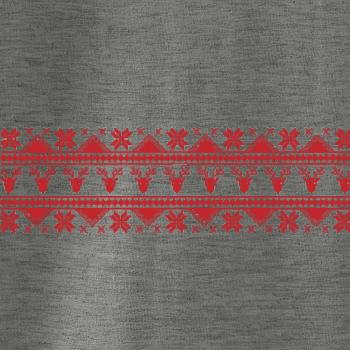 Vianočný vzor - jeleň a vločka