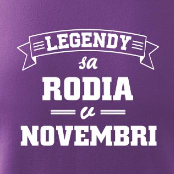 Legendy sa rodia v novembri