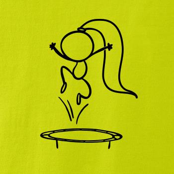 Skákajúci dievčatko Skákajúci dievčatko