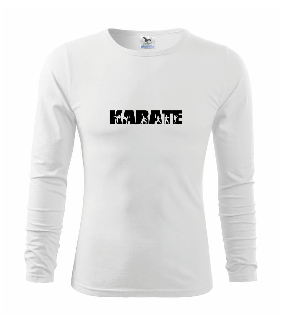 Tričká Karate - Karate font - Tričko detské Long Sleeve