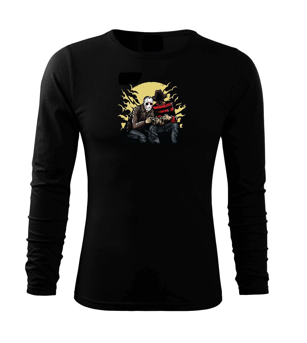 Tričká pre ajťákov - Dark Gamers - Tričko s dlhým rukávom FIT-T long sleeve