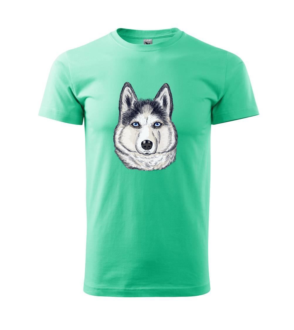 Husky hlava - kreslený Husky hlava - kreslený