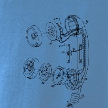 Nákres telefónne slúchadlo staré