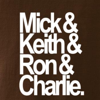 Mick Keith Ron Charlie