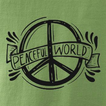 Peaceful world logo