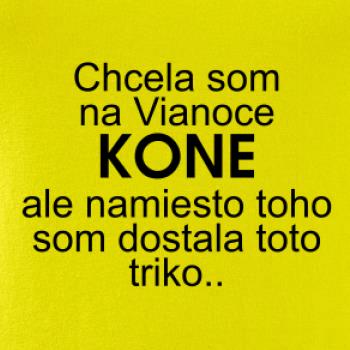 Chcela som na Vianoce kone