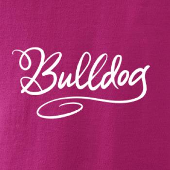 Bulldog - nápis okrasný
