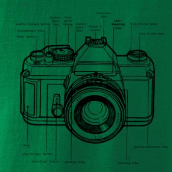 Nákres starý fotoaparát Nákres starý fotoaparát