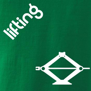 Lifting nápis šikmo Lifting nápis šikmo